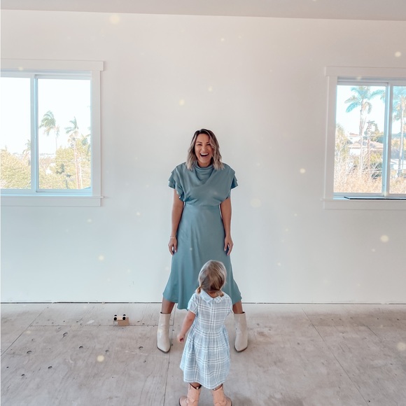 Anthropologie silk dress - Picture 4 of 6